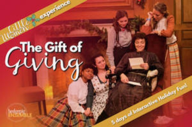 the gift of giving a virtual little women holiday experience logo 92658