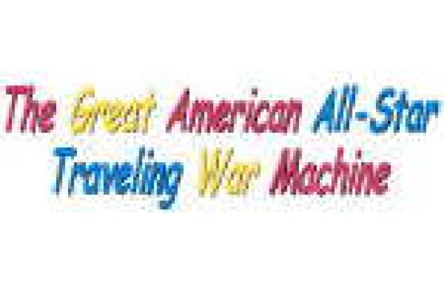the great american allstar traveling war machine logo 23575