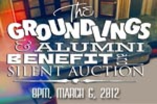 the groundlings alumni benefit and silent auction logo 12606
