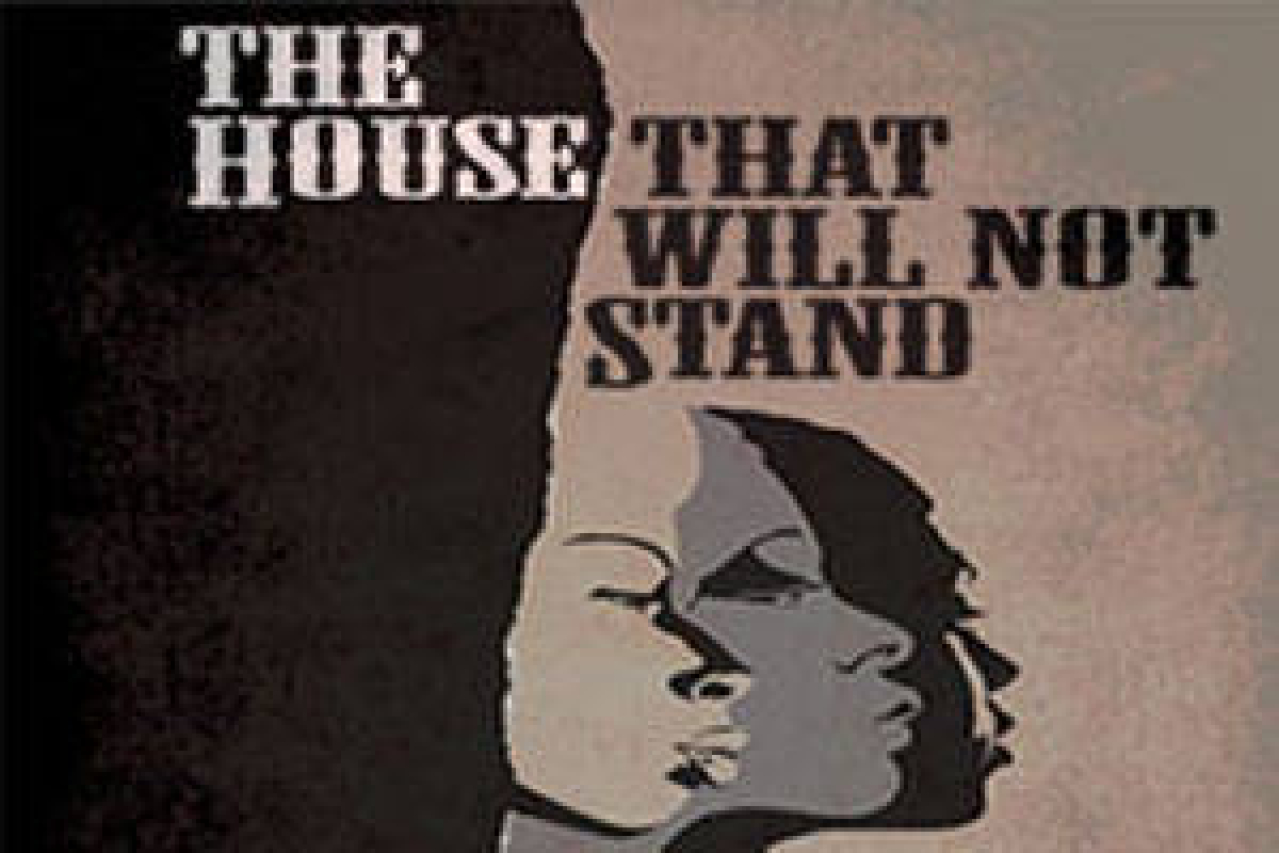 the house that will not stand logo 33674