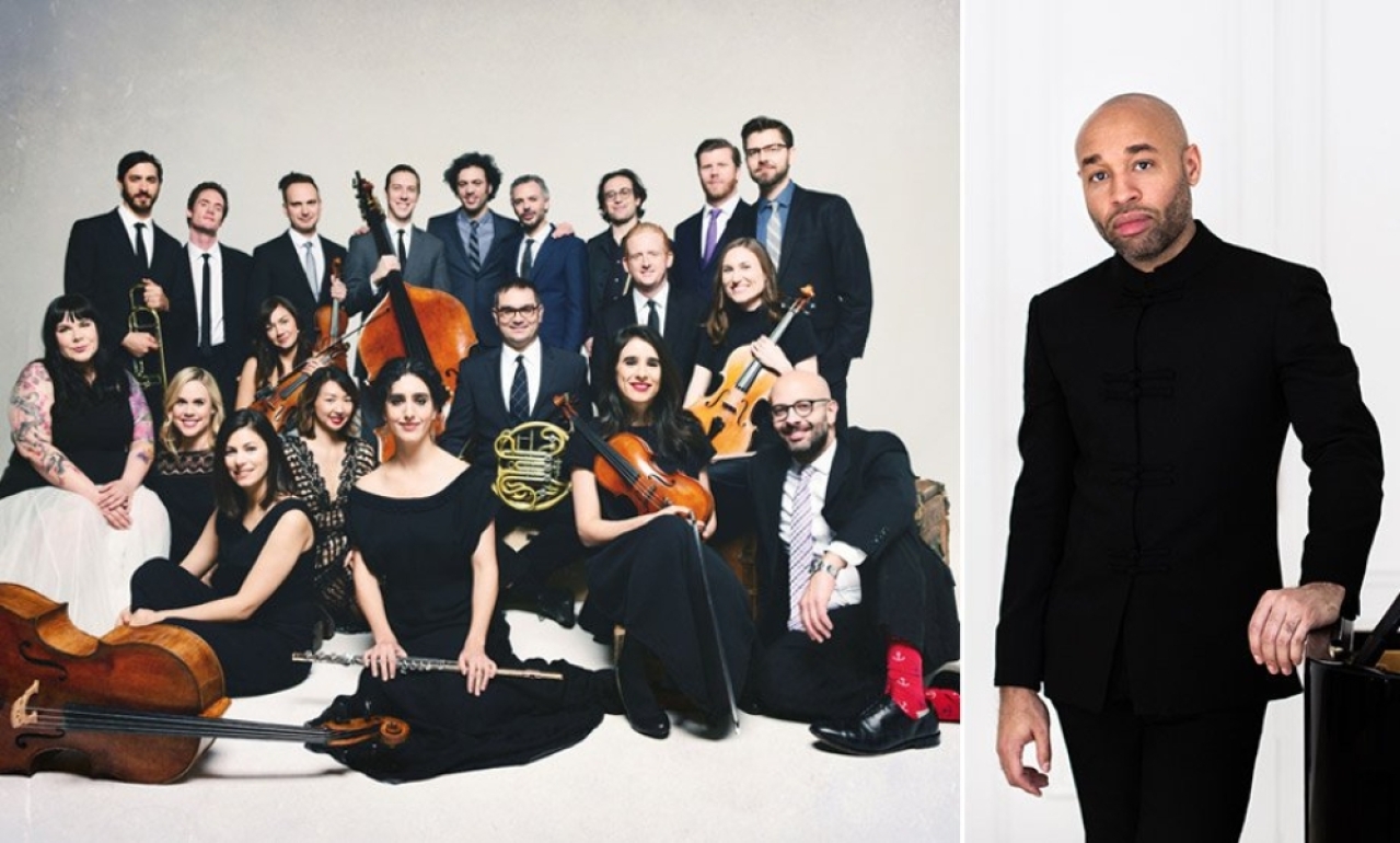 the knights and aaron diehl piano play gershwin ravel and more logo Broadway shows and tickets