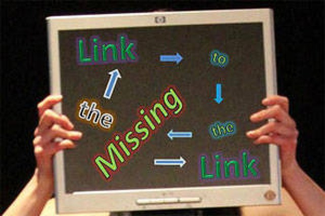 the link to the missing link logo 41111