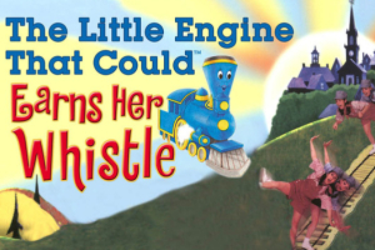 the little engine that could earns her whistle logo 44767