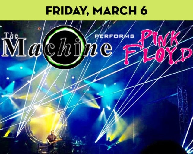 the machine performs pink floyd with laser light show logo 90277