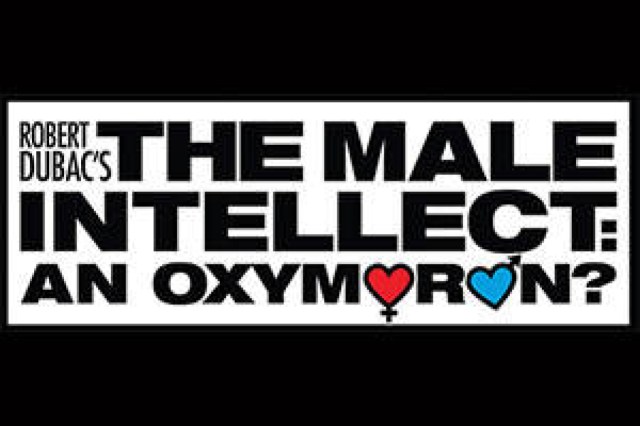 the male intellect an oxymoron logo 36574