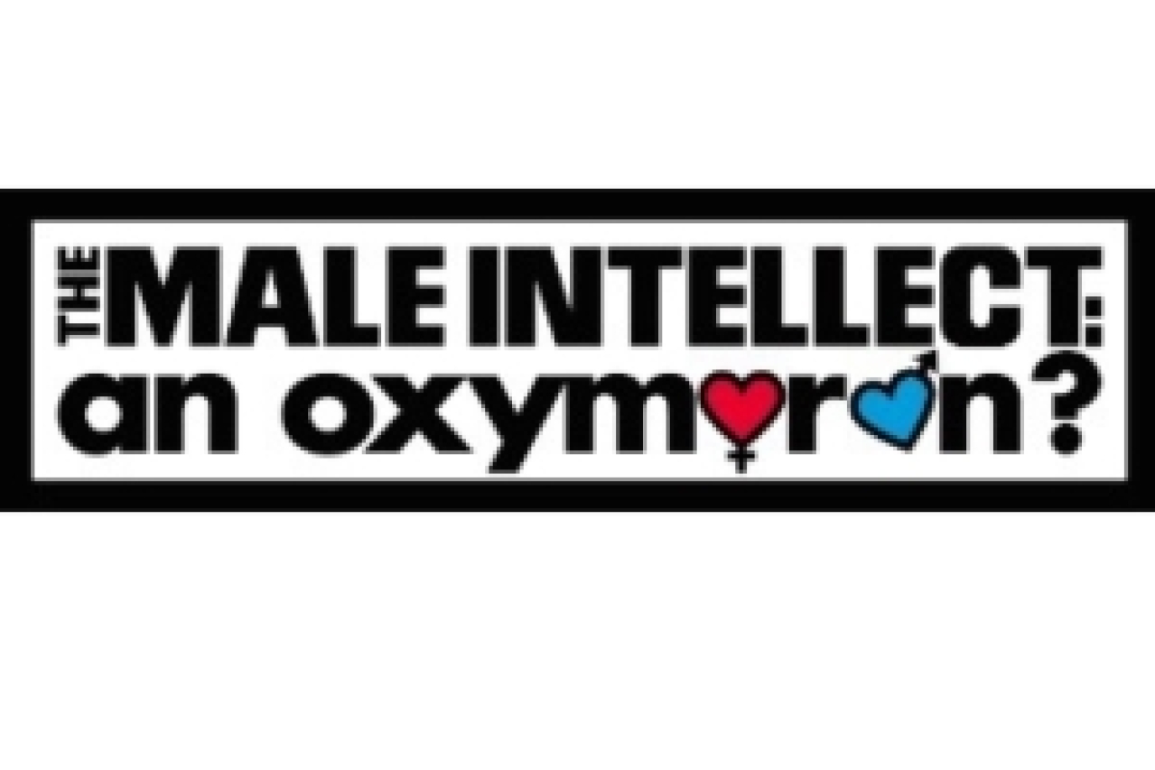 the male intellect an oxymoron logo 46165