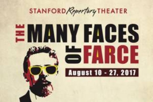the many faces of farce logo 68691