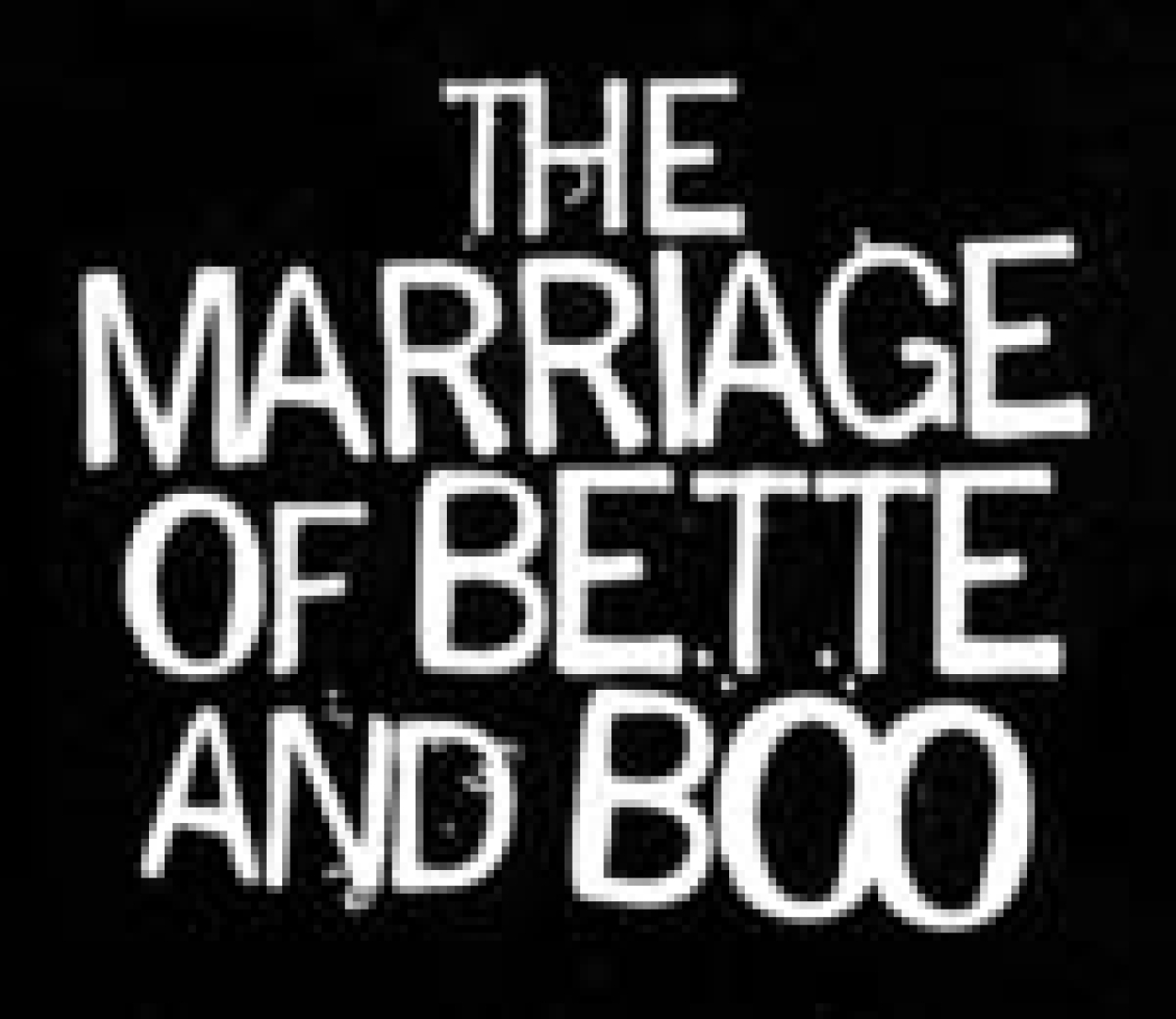 the marriage of bette and boo logo 1219