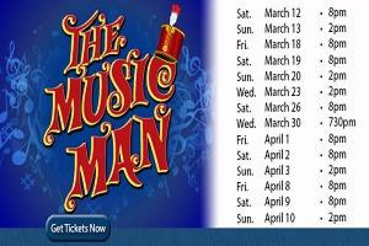 the music man logo Broadway shows and tickets