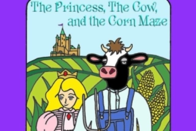 the princess the cow and the corn maze logo 68720
