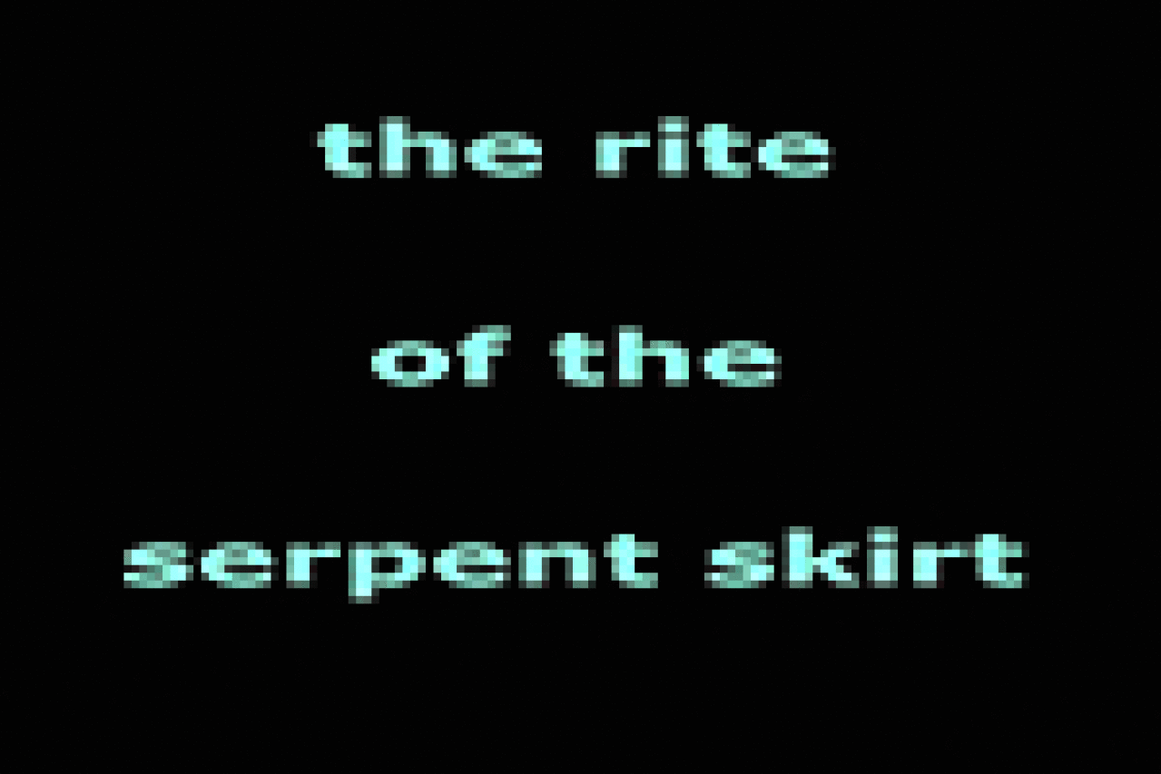 the rite of the serpent skirt logo 3886