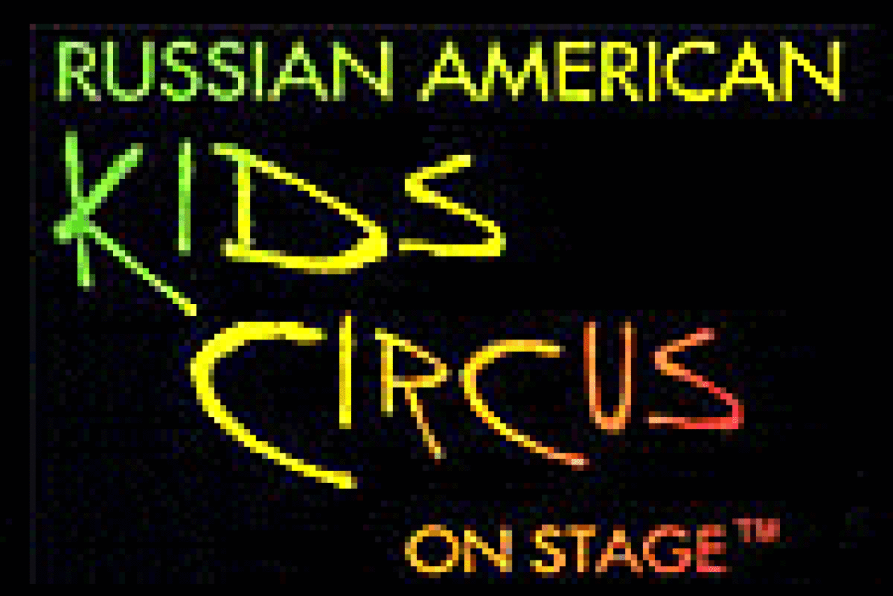 the russian american kids circus logo 3711