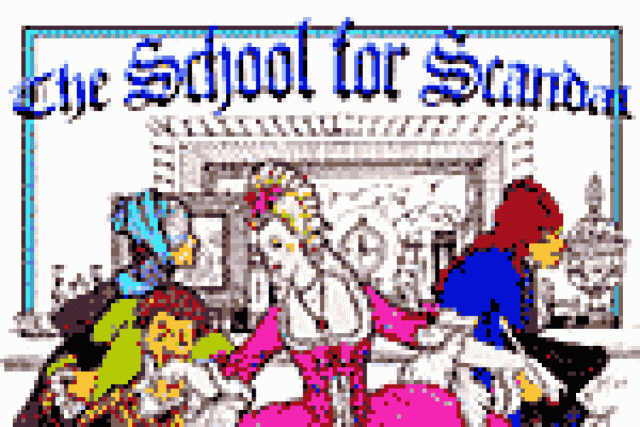 the school for scandal logo 3071