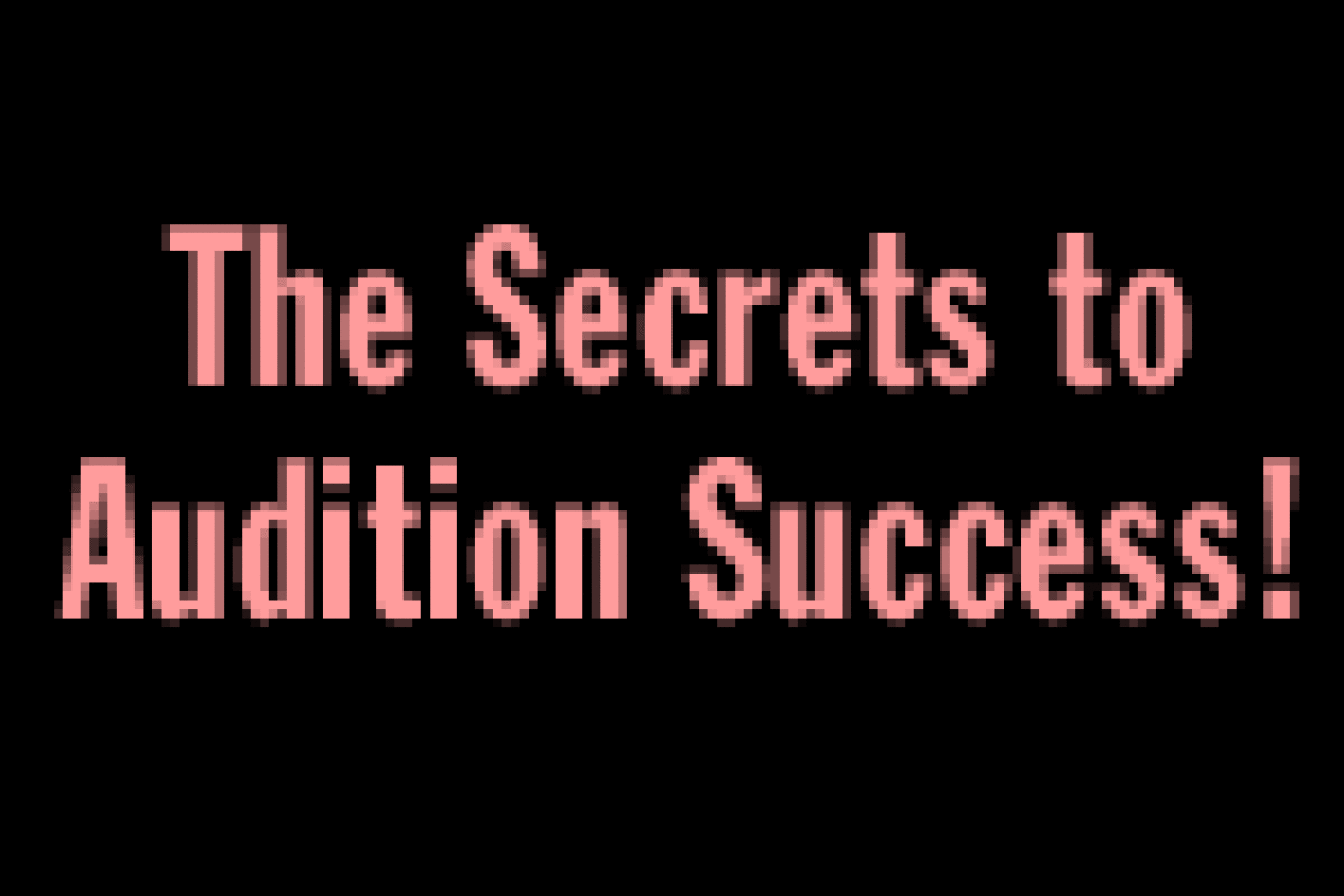 the secrets to audition success logo 3713