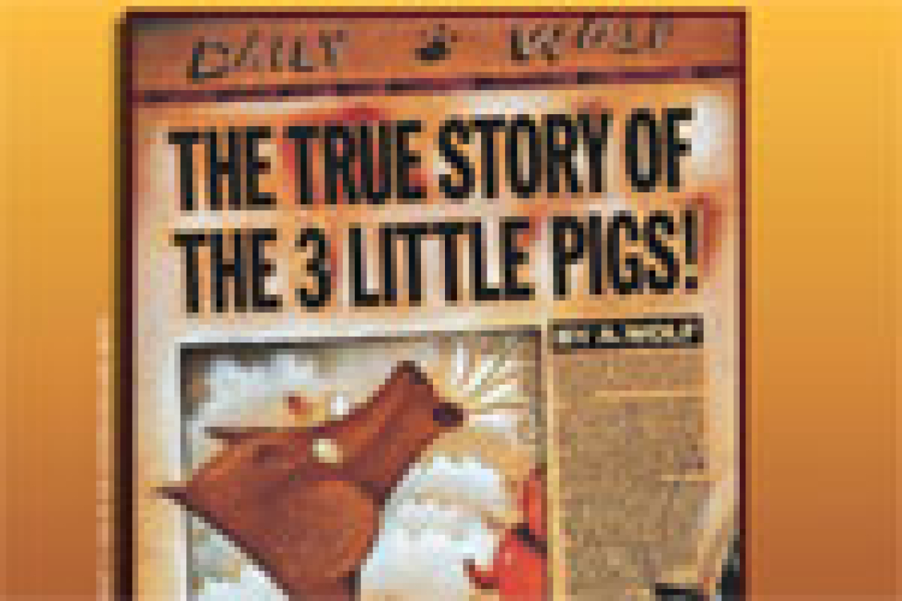 the true story of the little pigs logo Broadway shows and tickets