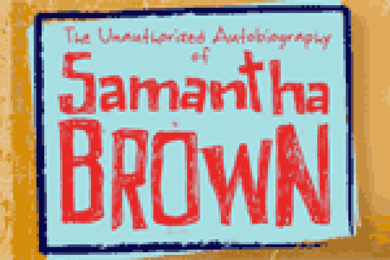 the unauthorized autobiography of samantha brown logo 20991