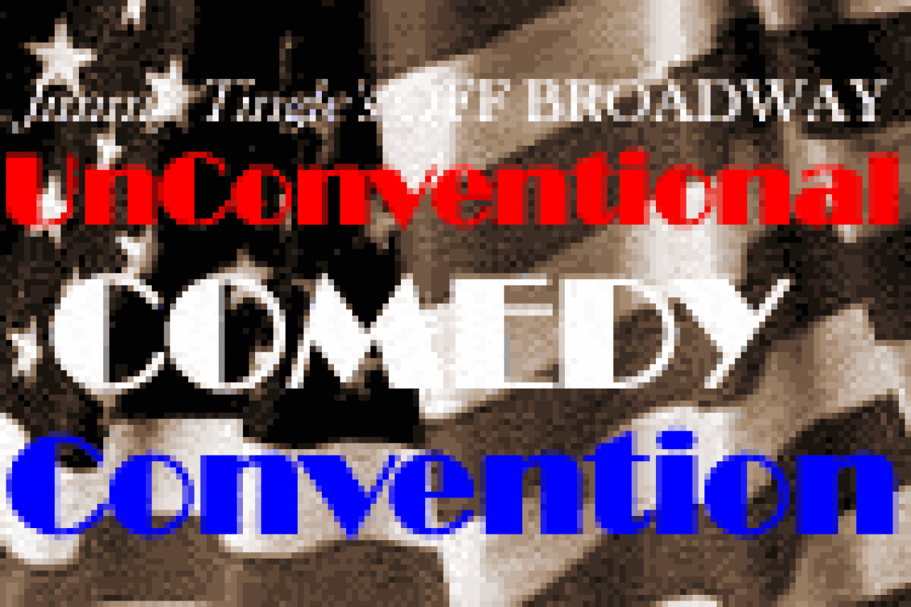the unconventional comedy convention logo 2757