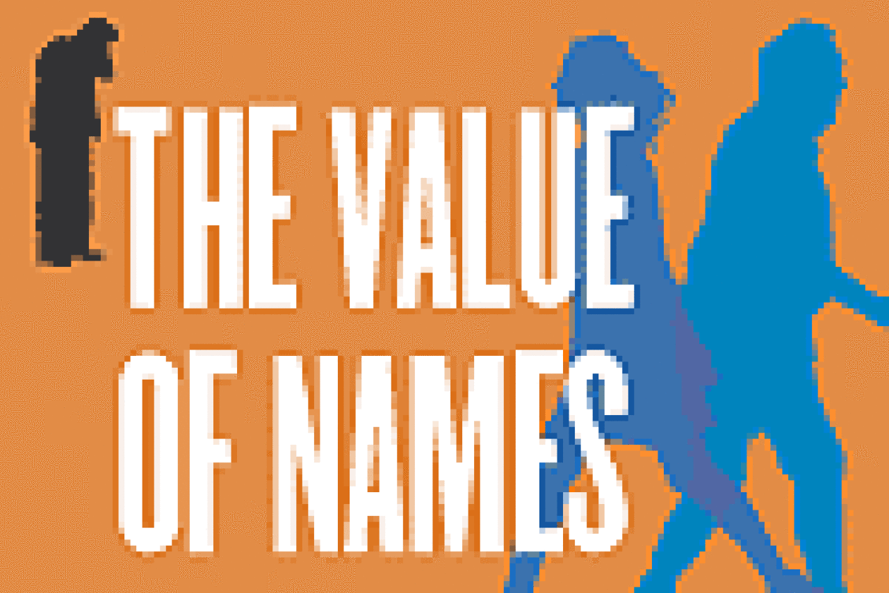 the value of names logo 3460
