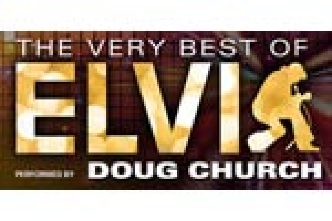 the very best of elvis performed by doug church logo 9353