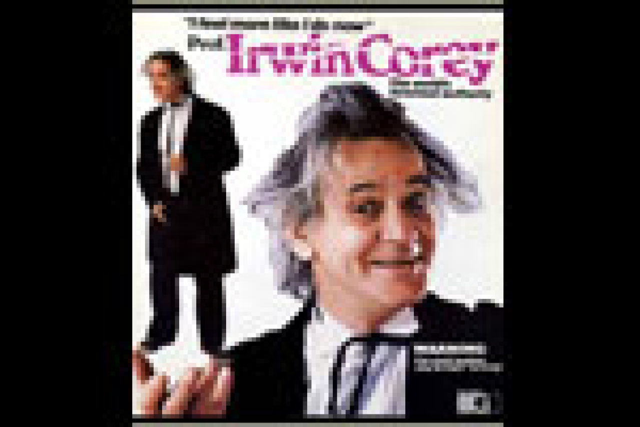 the worlds foremost authority 93year old comic legend professor irwin corey logo 23293