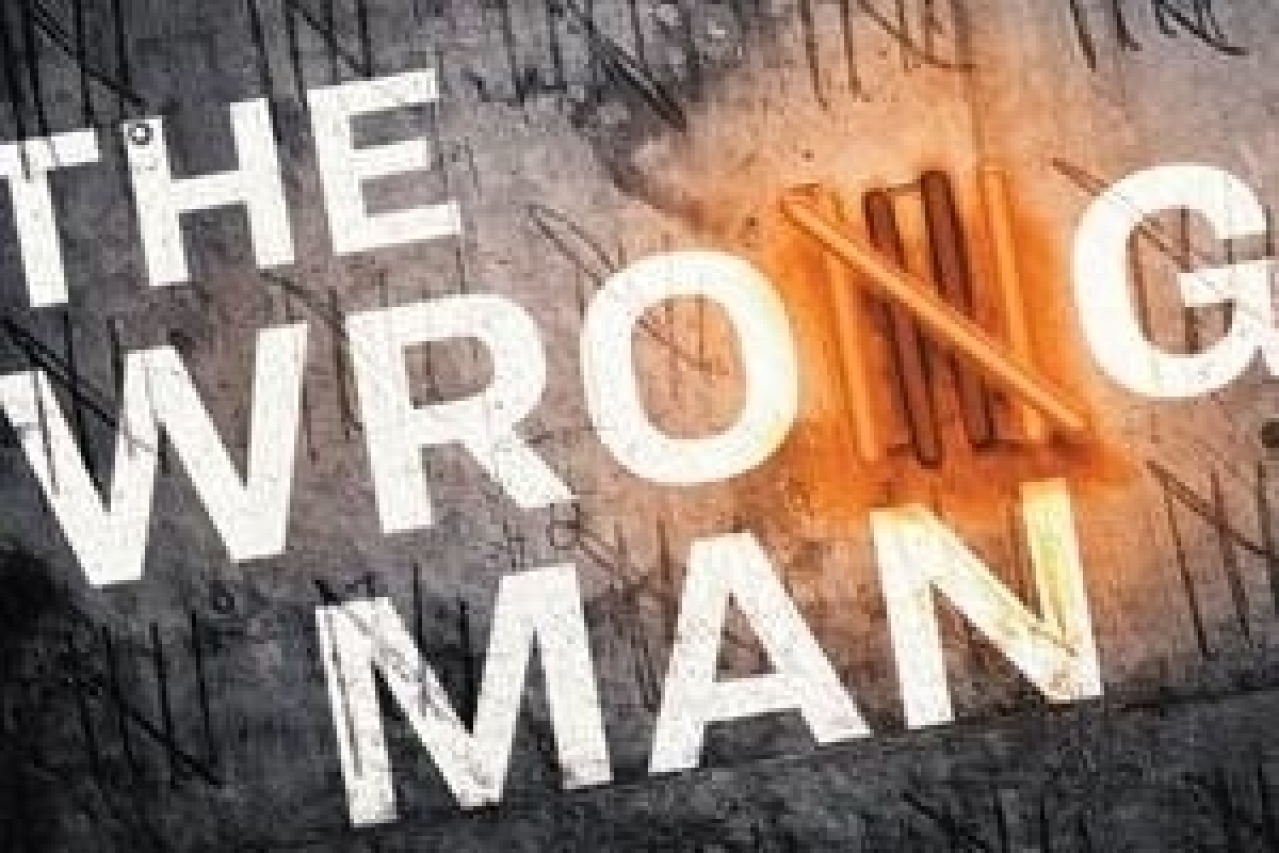 the wrong man logo 86335