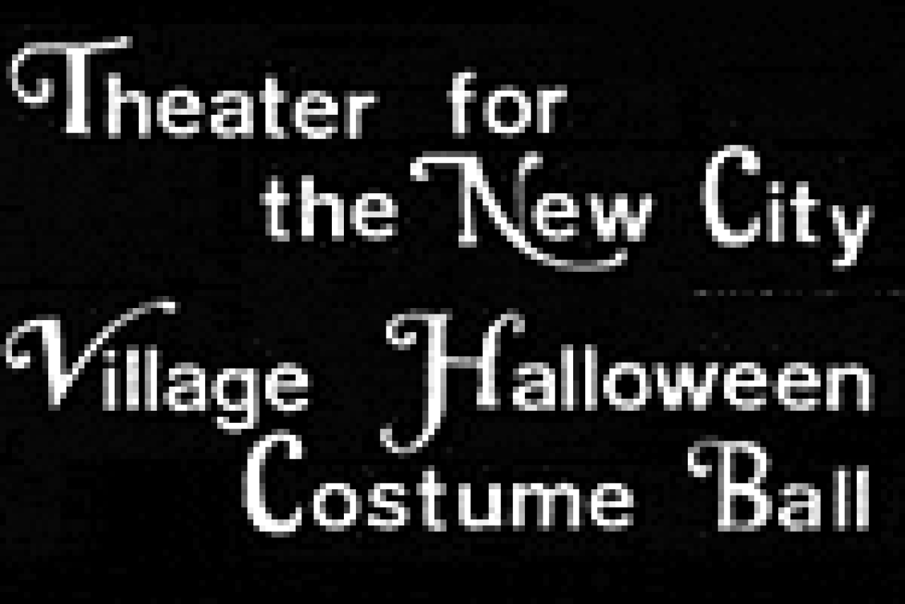 theater for the new citys annual halloween ball logo 3290