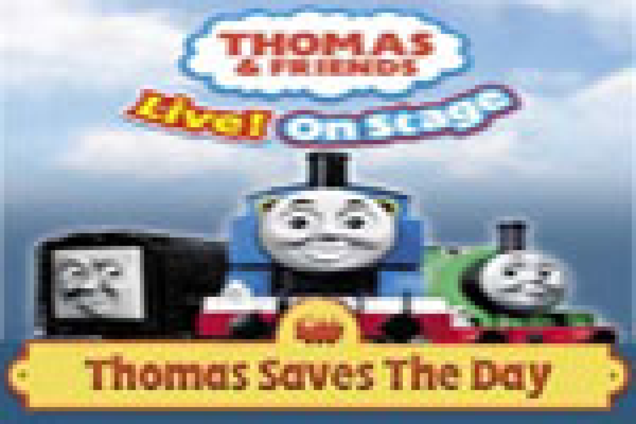 thomas friends live on stage in thomas saves the day logo 25561