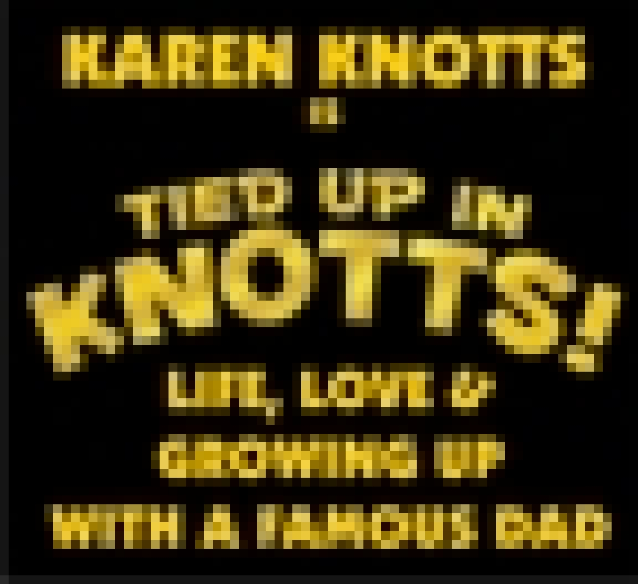 tied up in knotts logo Broadway shows and tickets