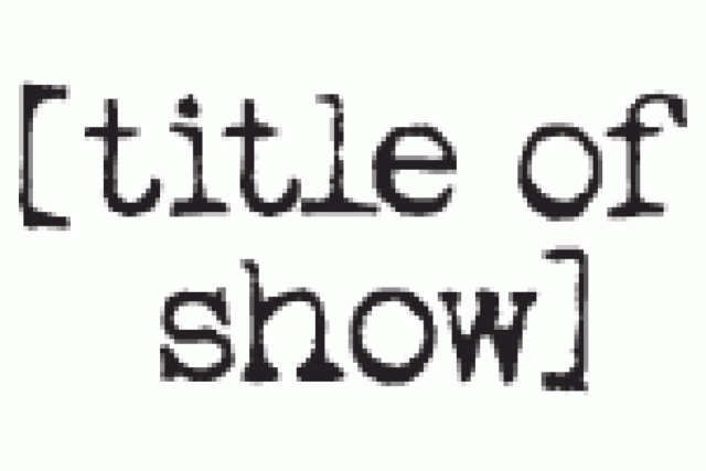 title of show logo 23462