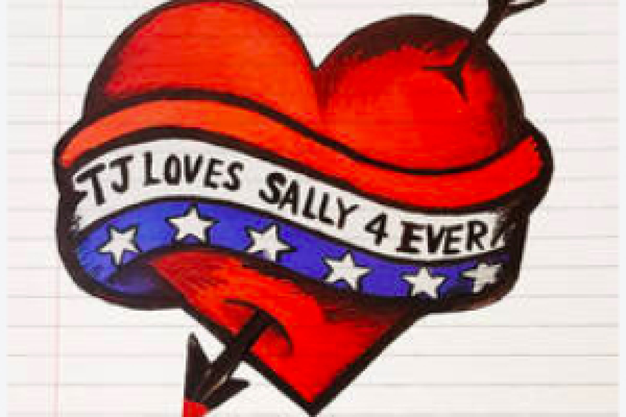 tj loves sally 4 ever logo 91168