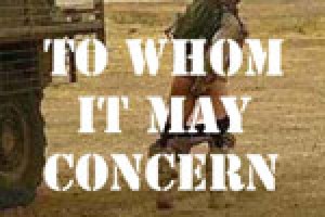 To Whom It May Concern