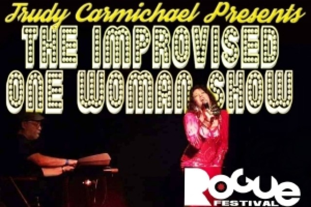 trudy carmichael presents the improvised onewoman show logo 93098
