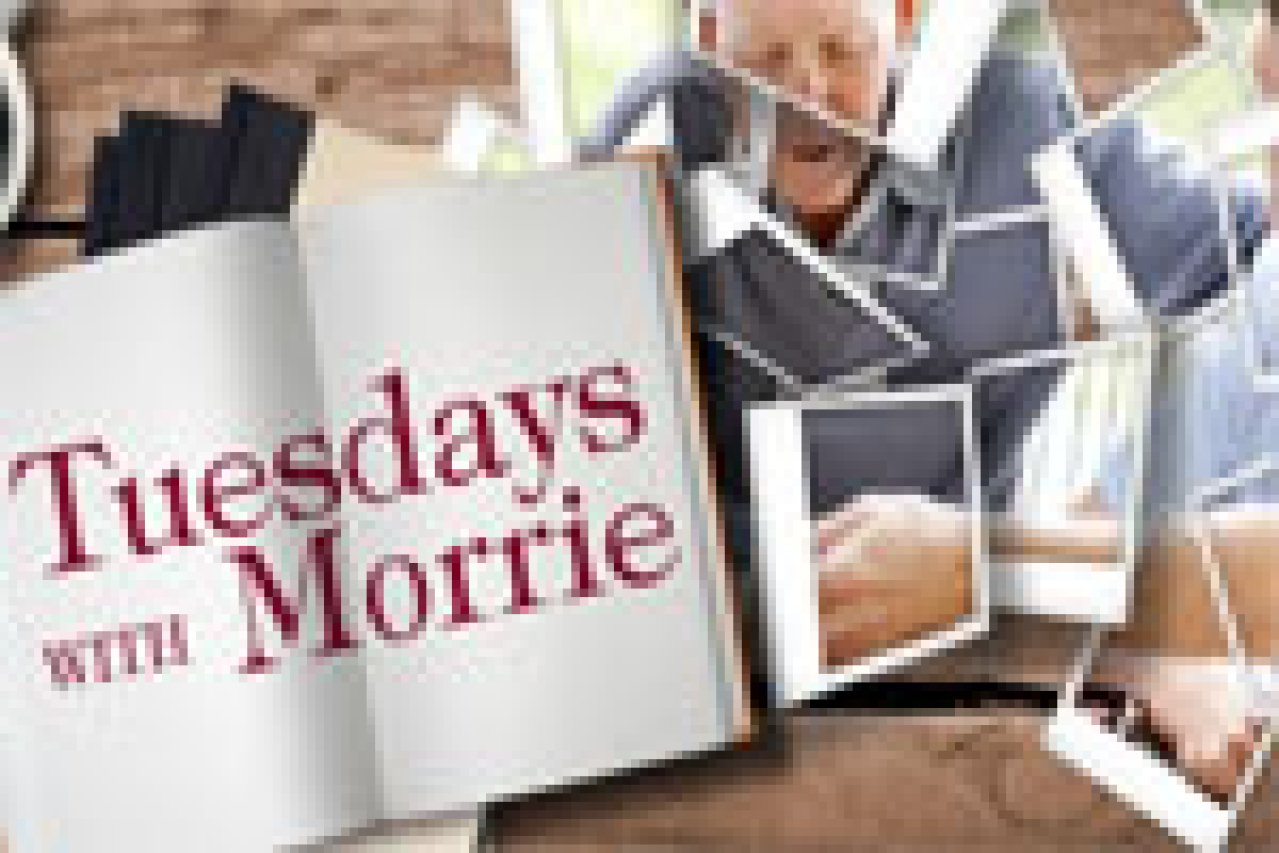 tuesdays with morrie logo Broadway shows and tickets