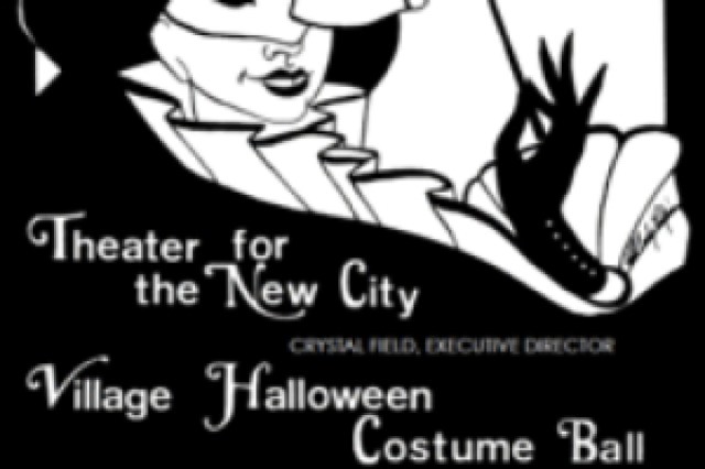 village halloween costume ball logo 88534