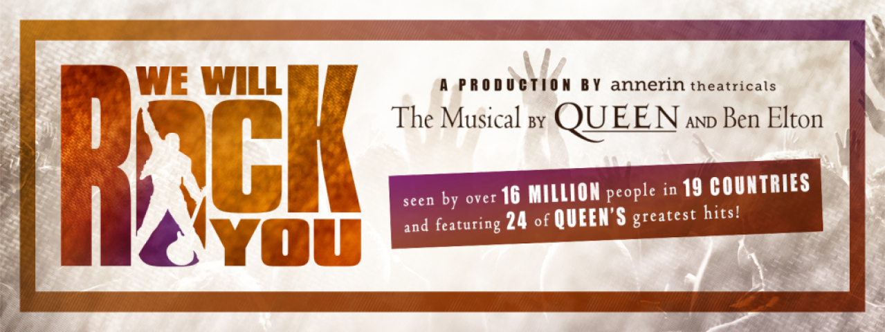 we will rock you the musical logo 87313