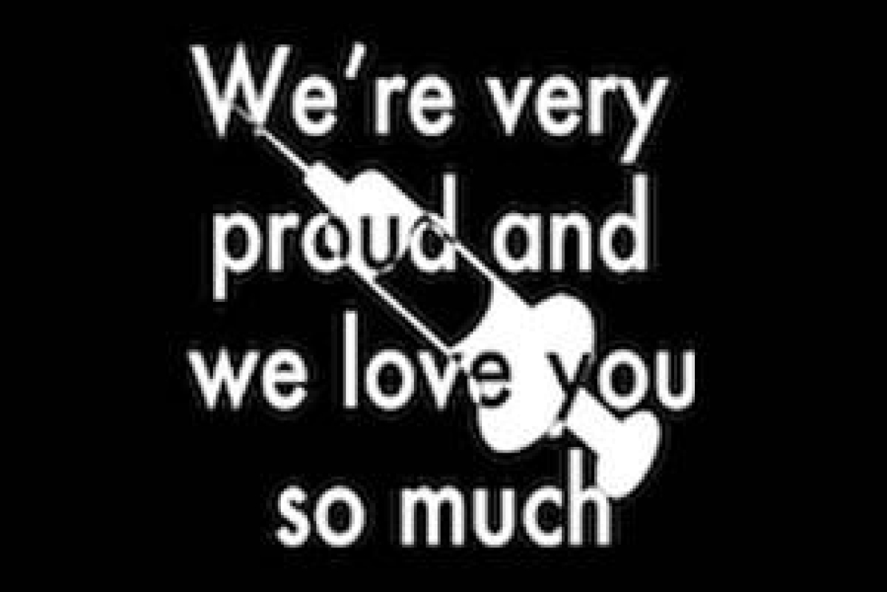 were very proud and we love you so much logo 41294