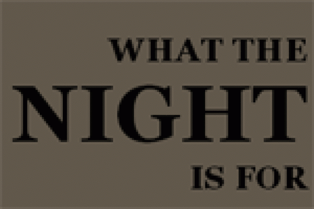 what the night is for logo 5262