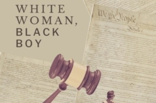 white woman black boy logo 93862