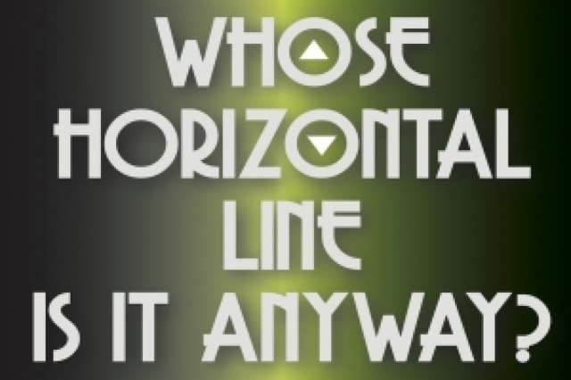 whose horizontal line is it anyway logo 92001