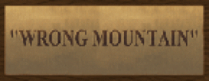 wrong mountain logo 351