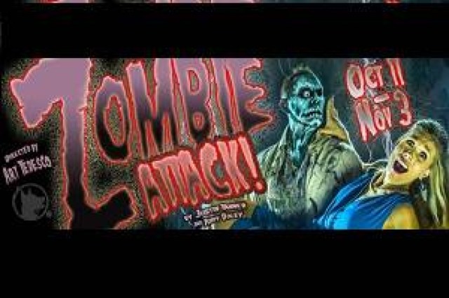 zombie attack logo 88196