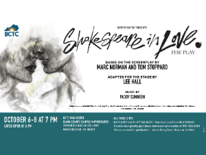 BCTC Theatre presents Shakespeare in Love