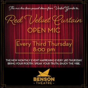 Red Velvet Curtain Open Mic Feb 16th