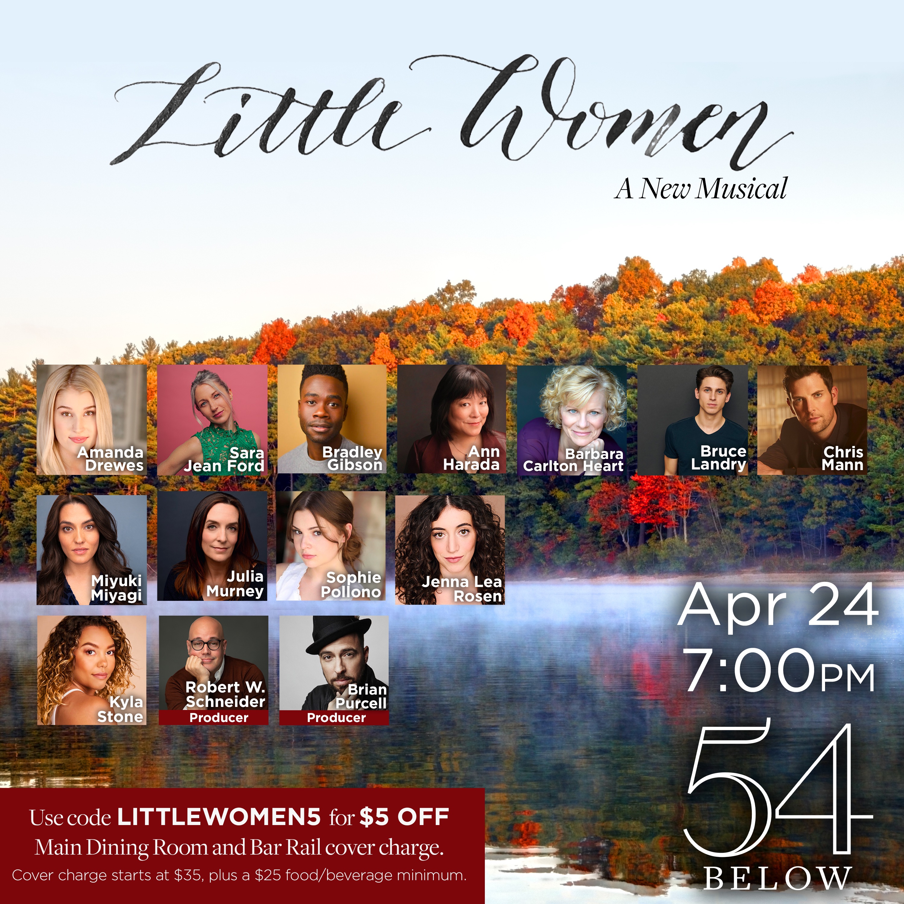 Little Women Cast Graphic jpg Broadway shows and tickets