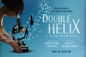 double helix logo poster