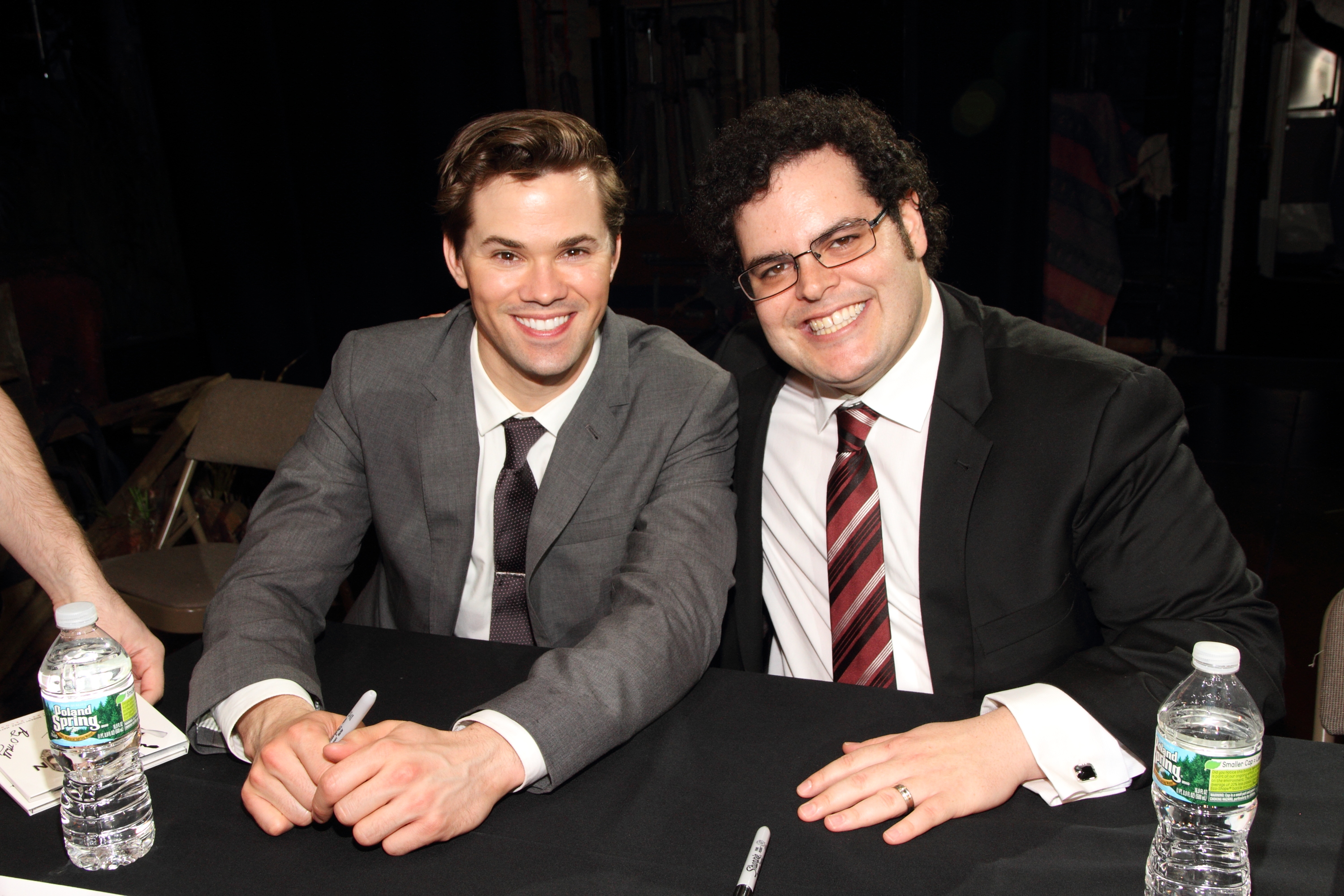 Andrew Rannells and Josh Gad 8672