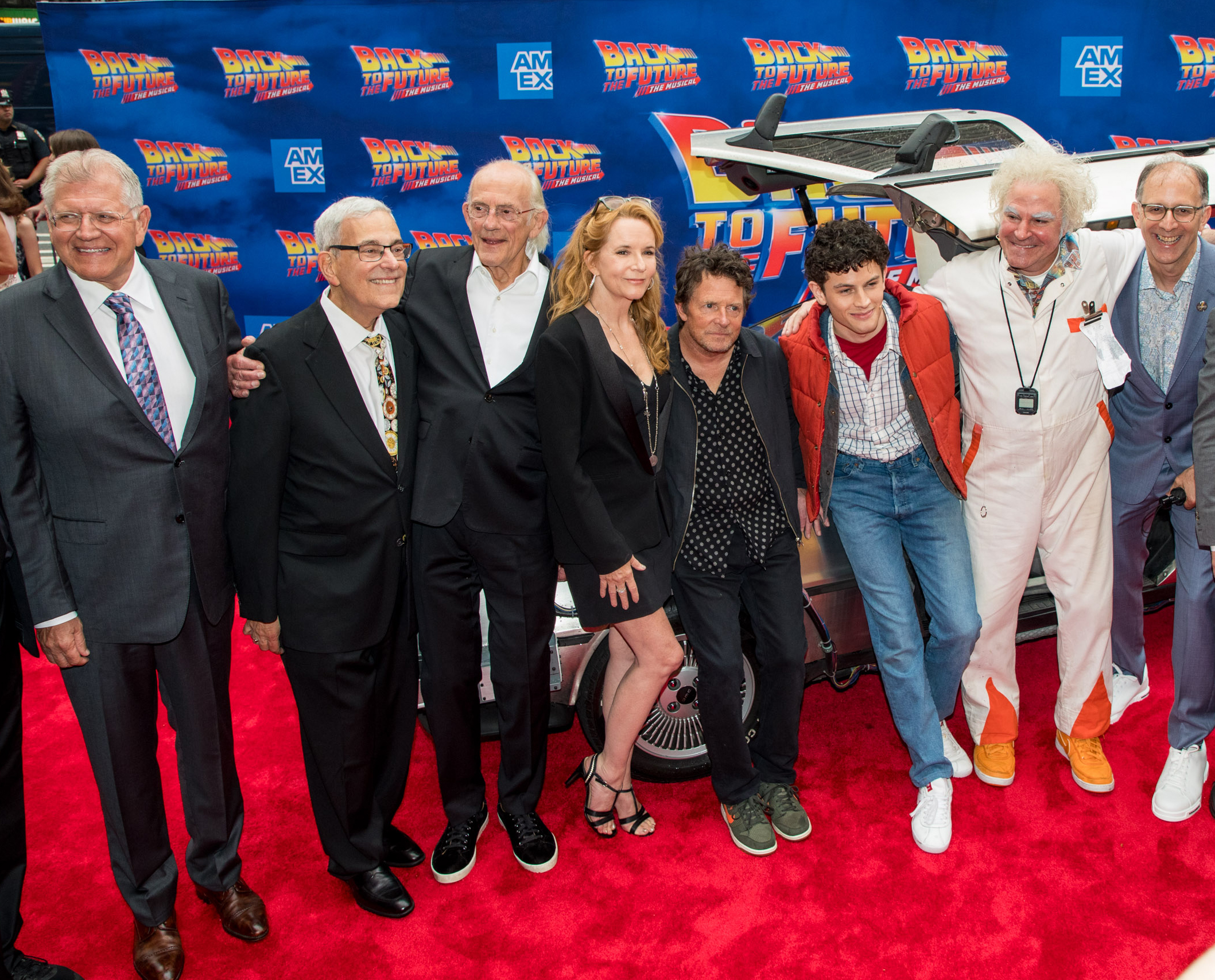 PIX: Michael J. Fox, Christopher Lloyd, Lea Thompson, and More Welcome Back  to the Future to Broadway 
