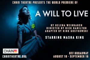 Event Logo: Will to Live Banner Theatermania 1