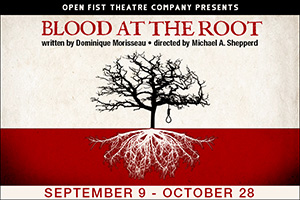 Event Logo: Blood at the Root TheaterMania300x200