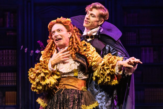 3 Arnie Burton and James Daly in DRACULA, A COMEDY OF TERRORS. photo by Matthew Murphy